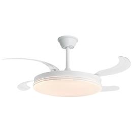 Ventilador ECOS Blanco - Motor DC. luz LED. Ø50-107CM.