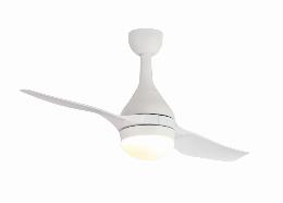 Ventilador Murray Zima Lighting -  Blanco motor DC Ø 132cm.