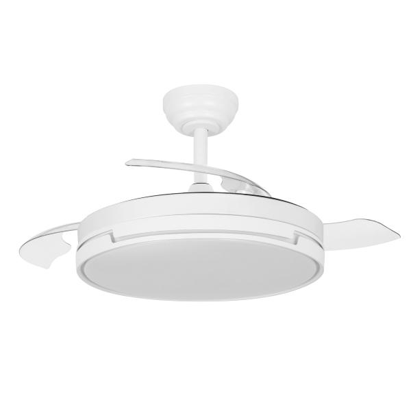 Ventilador Papiro Blanco Fabrilamp - Motor DC Ø107cm