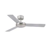 Ventilador Mini Mallorca FARO Niquel sin luz 107cm.Ø