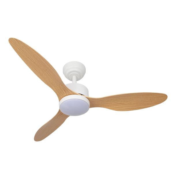 Ventilador Serpa Blanco Haya Fabrilamp - Motor DC Ø107cm