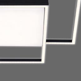 Plafón led TONGA negro led 40w 4000k - ALEMAR