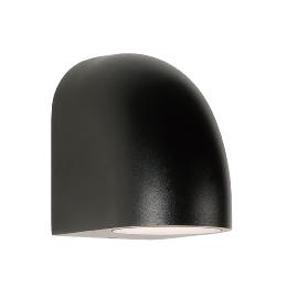 Aplique exterior Baldy Negro - 1 luz Mantra