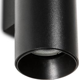 Aplique pared STAN 1 luz negro Faro Barcelona