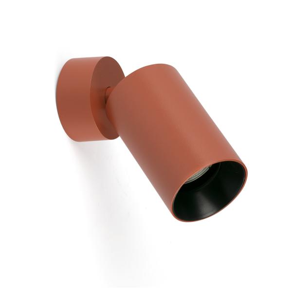 Aplique proyector STAN terracota Faro Barcelona