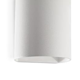 Aplique SOLE redondo blanca Faro Barcelona