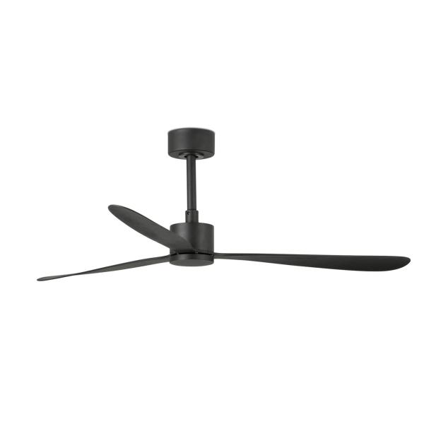 Ventilador AMELIA Negro FARO - Motor DC - sin luz Ø132cm