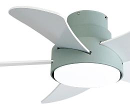 Ventilador GREGARIO Verde Fabrilamp - Motor DC. 82cm.Ø