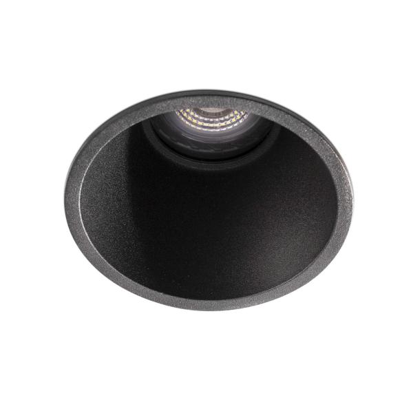 Empotrable FRESH IP65 negro GU10 Faro