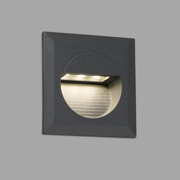Empotrable pared exterior MINI CARTER LED gris oscuro Faro