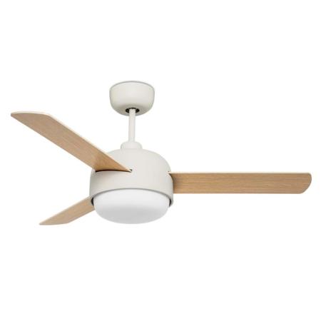 Ventilador Klar Leds-C4 Beige 106cm.