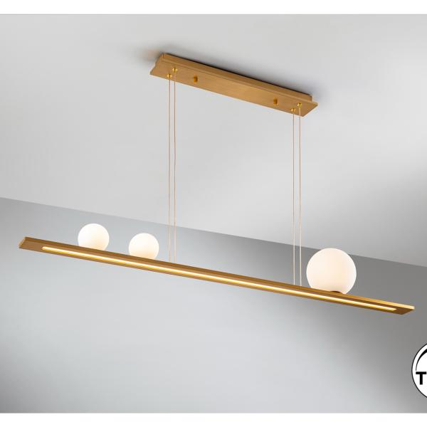 MILA- LAMPARA -DORADA - SCHULLER