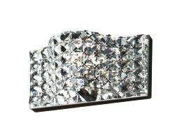 Aplique Onda Schuller - Abalorios cristal - LED