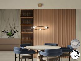 TIRSA LAMPARA BRONCE D60 - SCHULLER