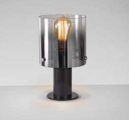 VENIZE SOBREMESA 1L NEGRO-SMOKE - ILUMINACION i3 By SCHULLER