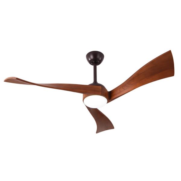 Ventilador JANUBI Marron Fabrilamp - Motor DC Ø132cm