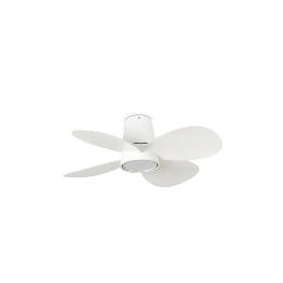 Ventilador KLOVER S Blanco FARO - Ø80cm.