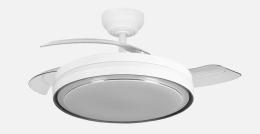 Ventilador Siux Blanco Fabrilamp - Motor DC Ø107cm