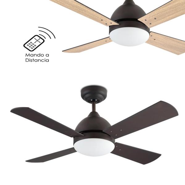 Ventilador de techo 106 cm. BORNEO Marron. Forlight