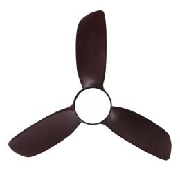 Ventilador HAUR Marron - Fabrilamp  Motor DC Ø107cm