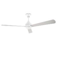 Ventilador Tupai blanco LEDS-C4, motor DC. Ø 132cm