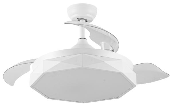 Ventilador NASHI Blanco Fabrilamp - Motor DC Ø107cm