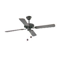 Ventilador Yakarta FARO marron con luz 121cm.Ø