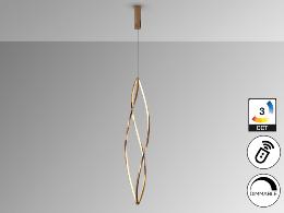 ADELE- LAMPARA GRANDE ORO ROSA - SCHULLER