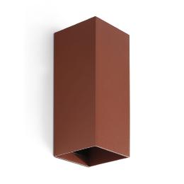 Aplique LUNE 2 Luces cuadrado terracota Faro Barcelona