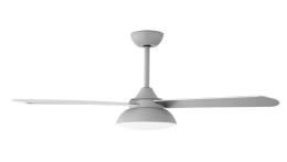 Ventilador UMI Gris - Fabrilamp  Motor DC, luz LED Ø132cm