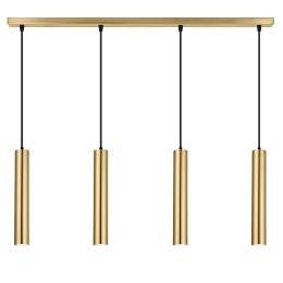 Regleta 4L ANTIA latón 4 x 40w gu-10 - ALEMAR