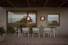 Colgante NARA marrón óxido Faro