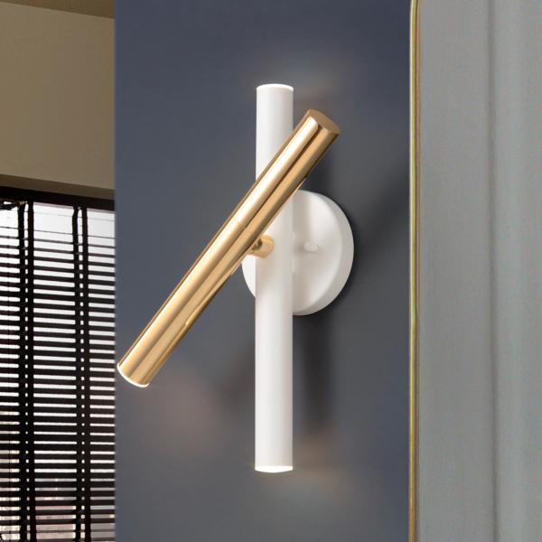 APLIQUE VARAS ORO/BLANCO 3L - SCHULLER