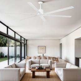 Ventilador ANDROS Blanco FARO - Motor DC Ø213cm.