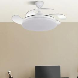 Ventilador Tridente Blanco Fabrilamp - Motor DC Ø107cm