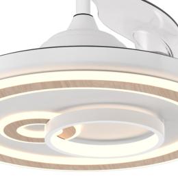 Ventilador Sultan Fabrilamp Blanco - Motor DC Ø107cm