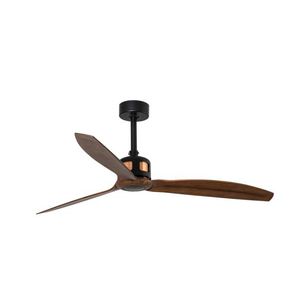 Ventilador COPPER Negro FARO - Motor DC Sin luz 128cm.Ø