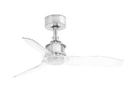 Ventilador JustFan Transparente Faro + Kit de luz 81cm.Ø