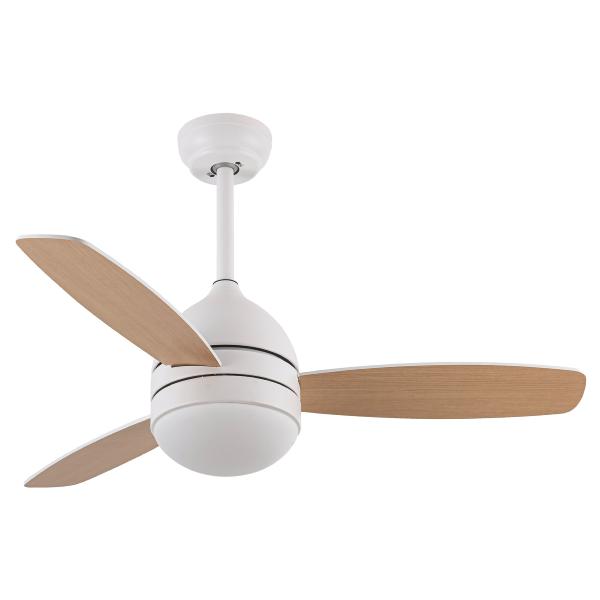 Ventilador MAESTRAL Blanco Fabrilamp - Motor DC. 107cm.Ø