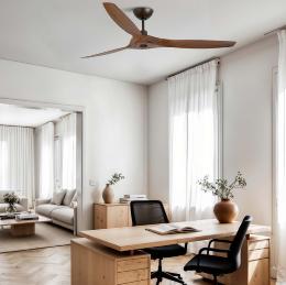 Ventilador MOREA FARO - Marron Oscuro Motor DC 152cm. Ø