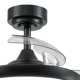Ventilador DANI Mini Negro - Fabrilamp. Motor DC Ø91cm