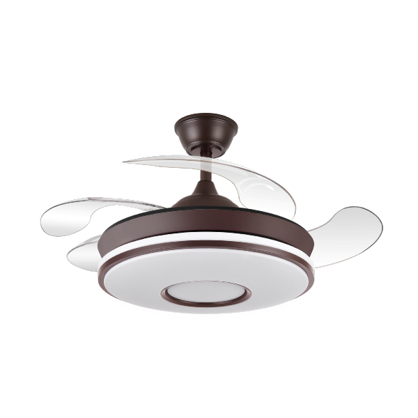 Ventilador Dani Mini Fabrilamp Marrón - Motor DC Ø40-91cm