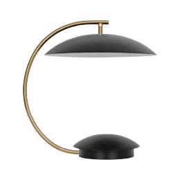 Sobremesa 1 L NANDA negro mate led 12w 1140lm 3000k - ALEMAR