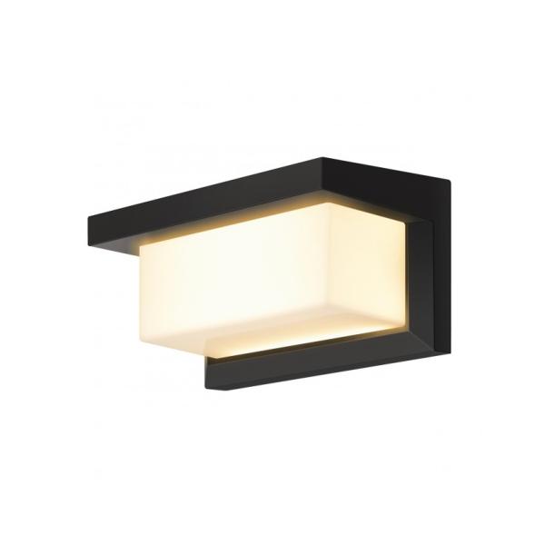 Aplique exterior LAMAR negro led 12w 3000k - ip65 - ALEMAR