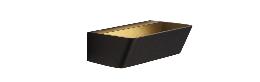Aplique pared ALTEA Negro Arena Mantra - Luz Led