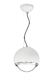 Colgante Acontract-luz. Serie Paris esfera blanca luz LED