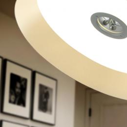 Lampara colgante VERTIGO Blanco - Schuller - Luz LED