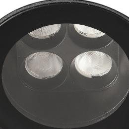 Empotrable suelo orientable TRAS 4L negra Faro