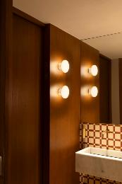 Aplique/Plafón ISABELLE 150 blanco 8W 2700K IP44 Faro