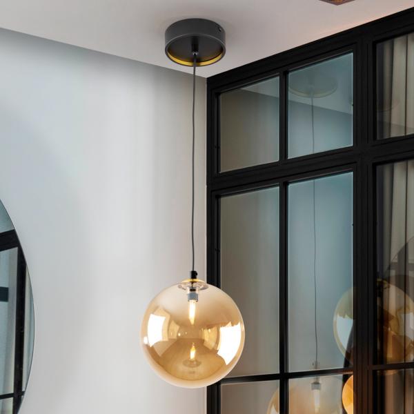 Colgante DARK ø20- Schuller. Bombilla LED G9